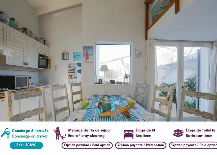 Semesterbostad Maison De Famille Cosy Aux Portes En Re Les Portes-en-Re